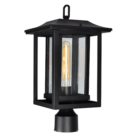 Cwi Lighting Winfield 1 Light Black Outdoor Lantern Head 0414PT10-1-101